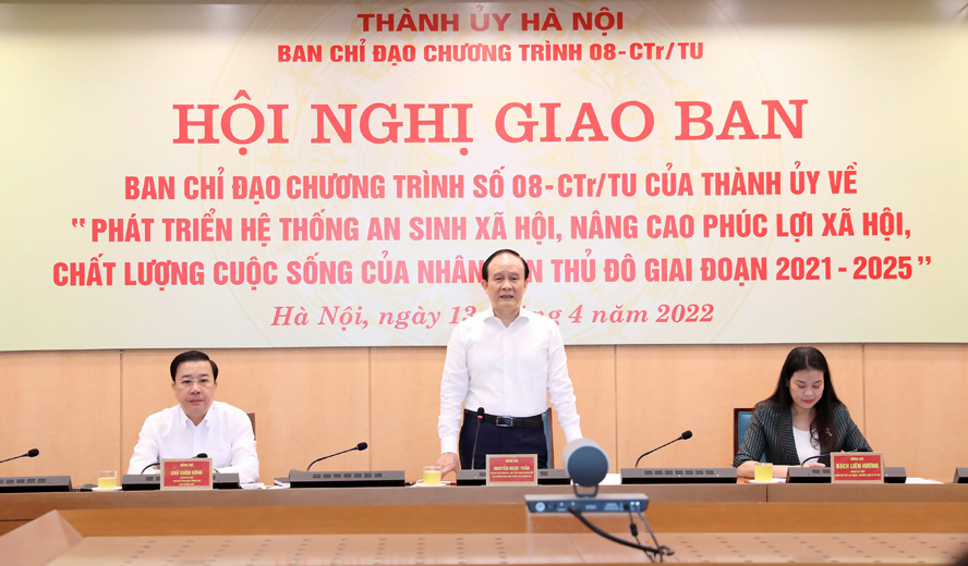 Triển khai Chương trình số 08-CTr TU của Thành ủy Hà Nội Không nợ chỉ tiêu, kể cả những việc khó